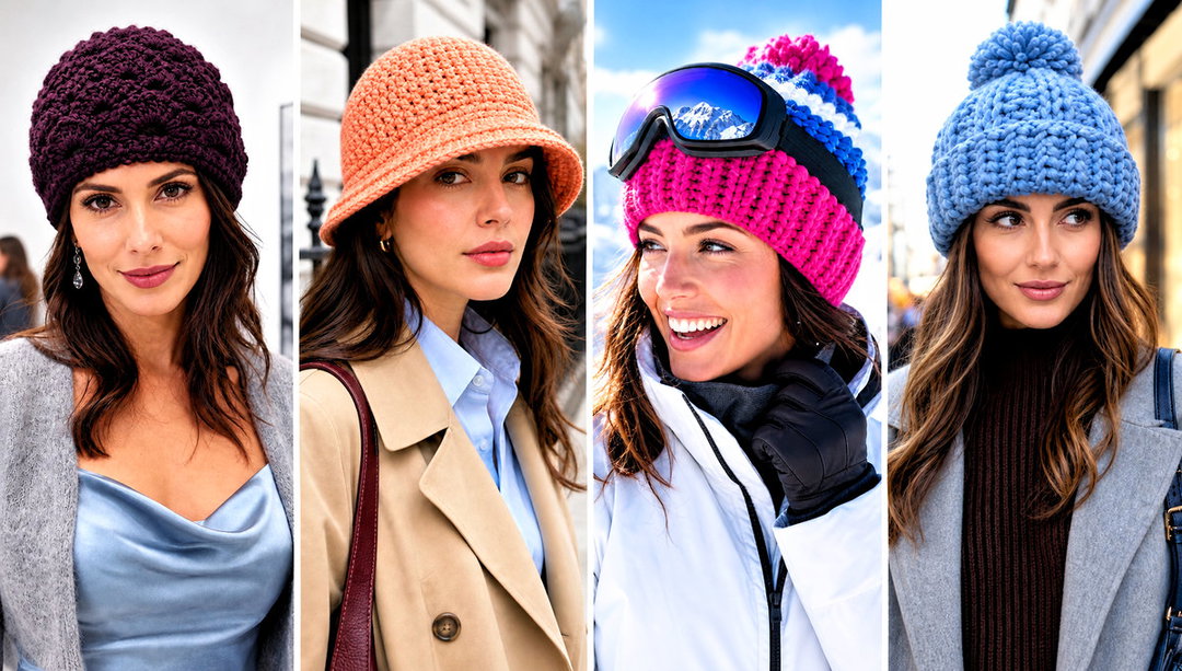 15 Softee Chunky Crochet Hat Outfit Ideas for Cozy Days