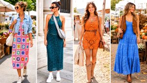 15 Spell Crochet Dress Outfit Ideas for Boho Weekends