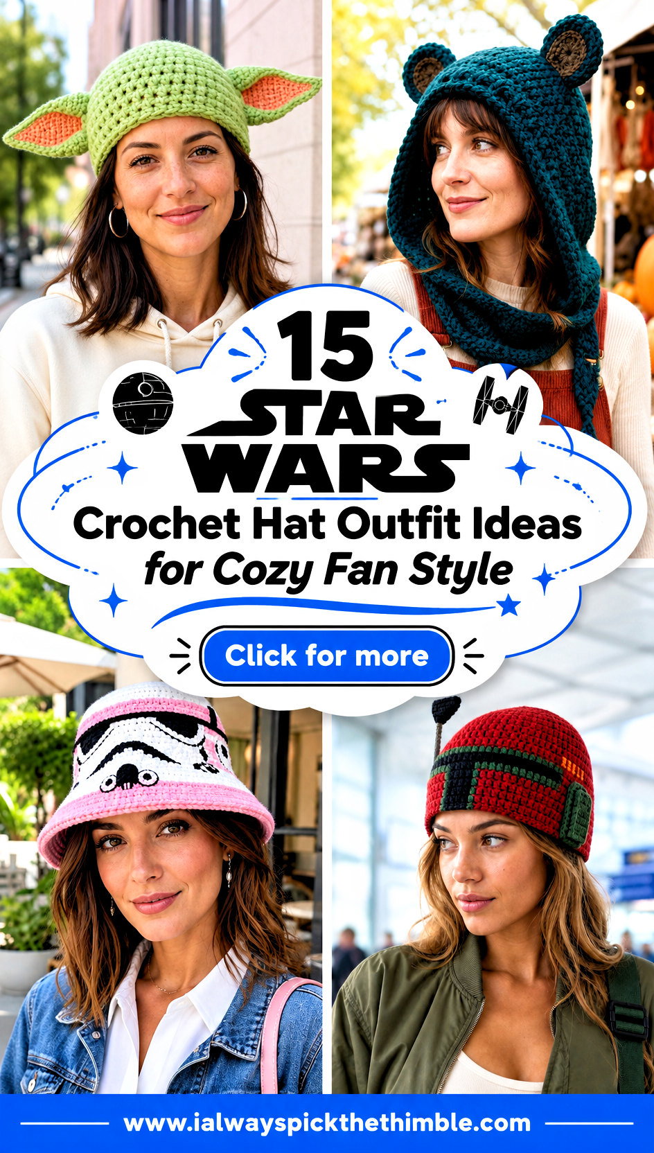 15 Star Wars Crochet Hat Outfit Ideas for Cozy Fan Style - 15 Star Wars Crochet Hat Outfit Ideas for Cozy Fan Style