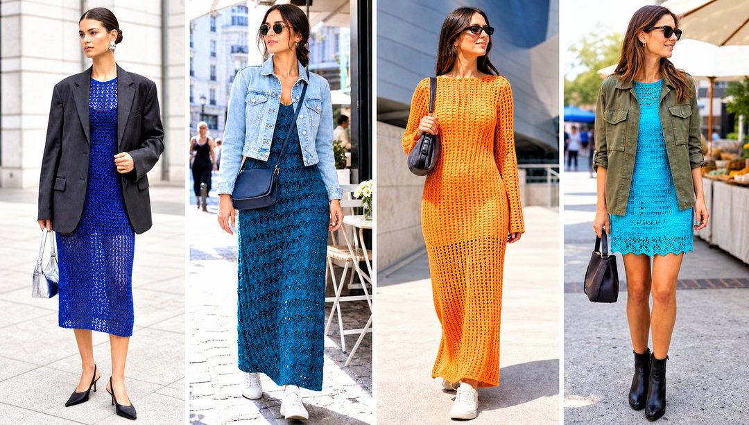 15 Stella McCartney Crochet Dress Outfit Ideas for Events