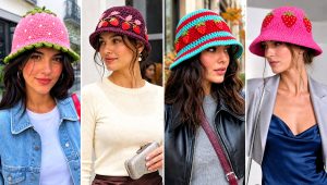 15 Strawberry Crochet Bucket Hat Outfit Ideas for Picnics
