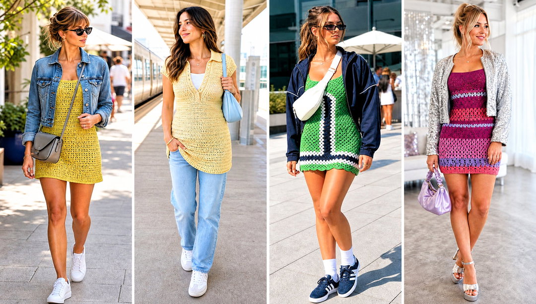 15 Taylor Swift Crochet Mini Dress Outfit Ideas for Summer