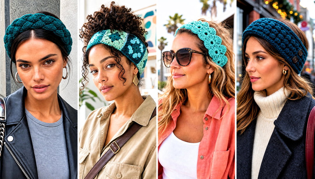 15 Teal Crochet Headband Outfit Ideas for Casual Days