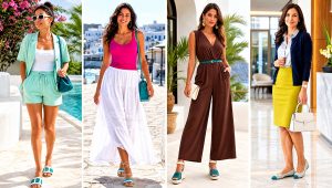 15 Teal and White Crochet Shoes Outfit Ideas for Beach Days