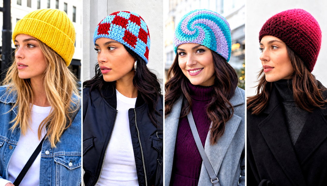 15 Tempest Crochet Beanie Outfit Ideas for Chilly Days