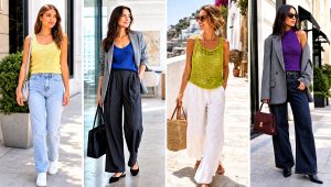 15 Tunisian Crochet Tank Top Outfit Ideas for Summer