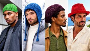 15 Unique Crochet Men’s Hat Outfit Ideas for Casual Days
