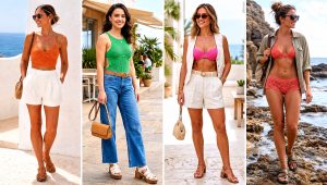 15 Vibrant Crochet Swimwear Outfit Ideas for Beach Days