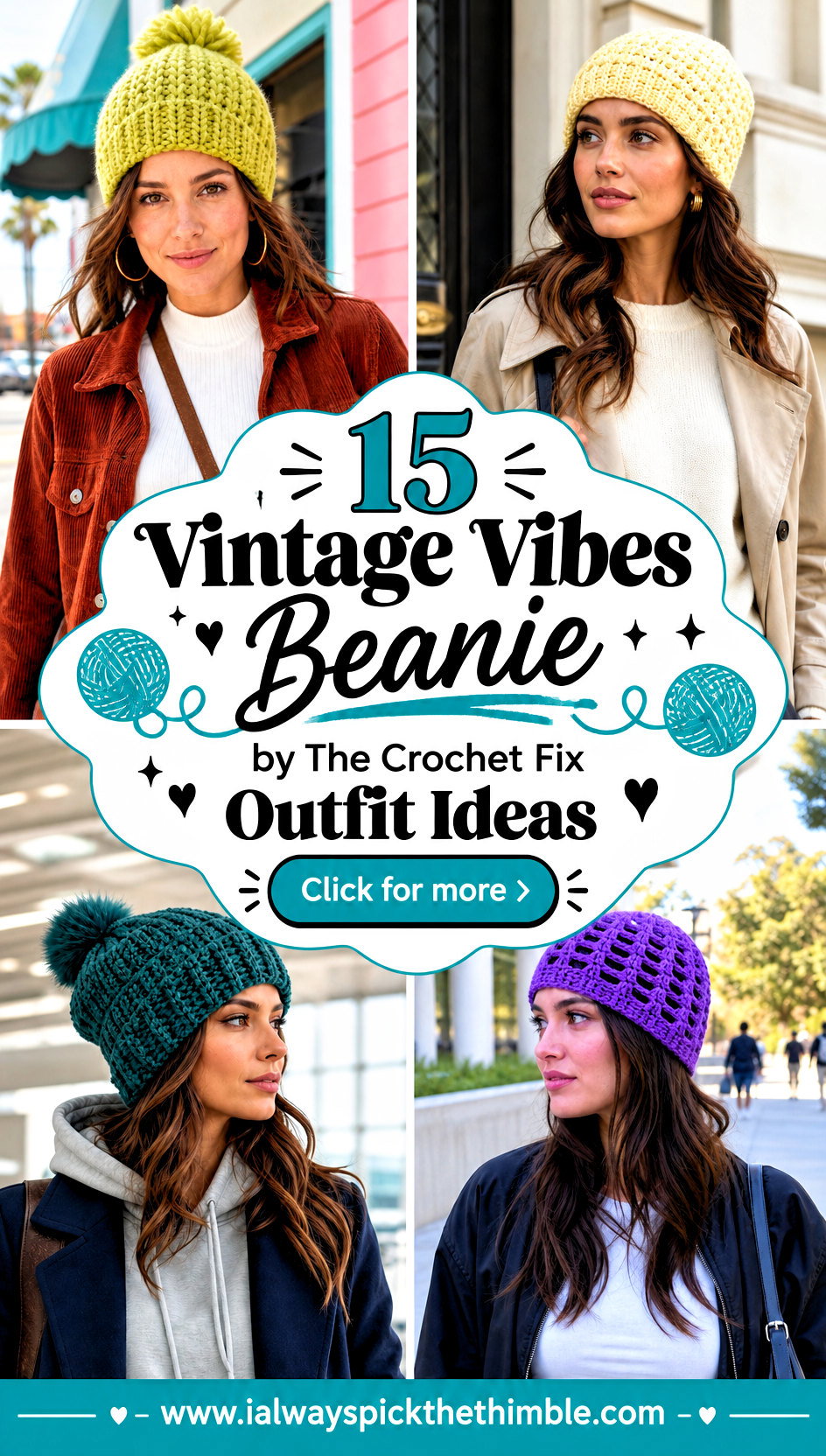 15 Vintage Vibes Beanie by The Crochet Fix Outfit Ideas - 15 Vintage Vibes Beanie by The Crochet Fix Outfit Ideas