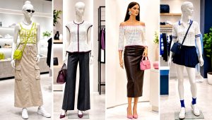 15 White Crochet Top on Mannequin Outfit Ideas for Spring