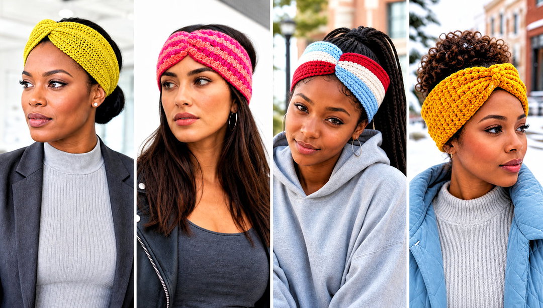 15 Wide Cinch Crochet Headband Outfit Ideas for Casual Days