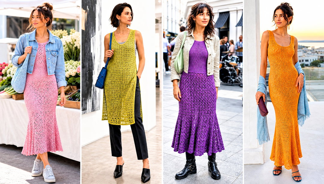 20 1930s Crochet Dress Outfit Ideas for Vintage Events