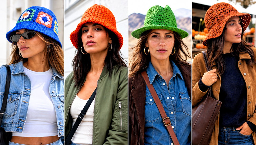 20 Aesthetic Crochet Hat Ideas for Playful Everyday Style