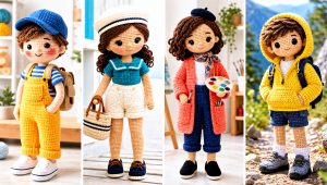 20 Amigurumi Outfit Ideas for Charming Doll Wardrobes