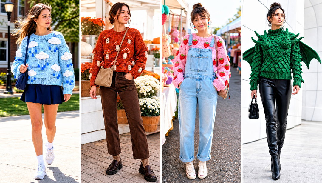 20 Amigurumi Sweater Outfit Ideas for Cozy Doll Looks