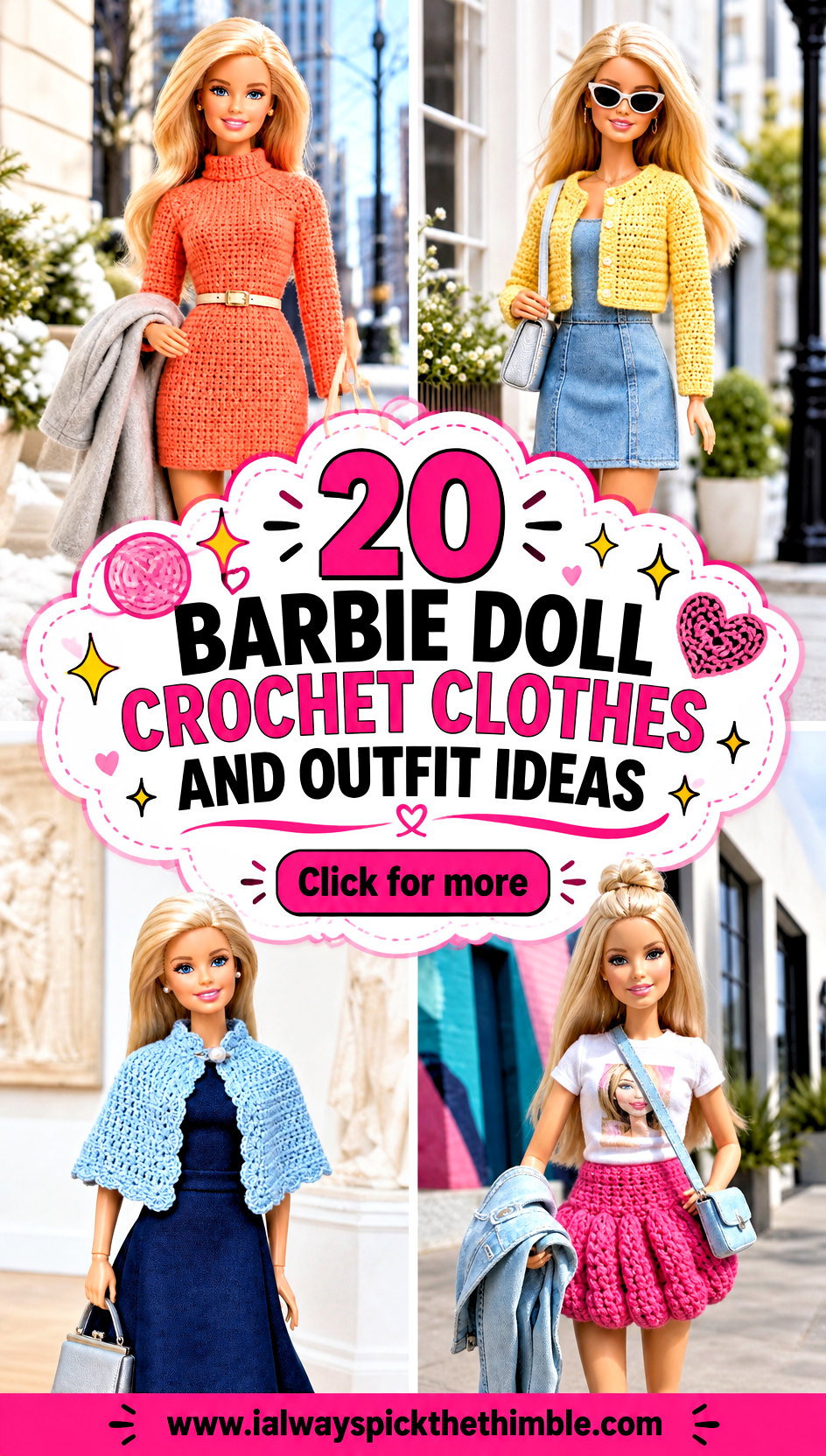 20 Barbie Doll Crochet Clothes and Outfit Ideas to Try - 20 Barbie Doll Crochet Clothes and Outfit Ideas to Try