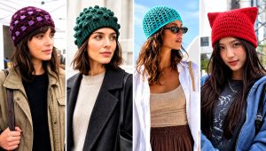 20 Beginner Crochet Beanie Outfit Ideas for Chilly Days