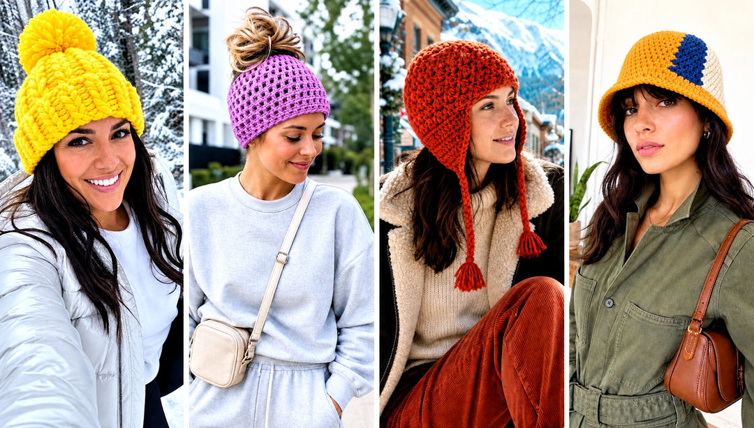 20 Beginner Crochet Hat Outfit Ideas for Cozy Weekends