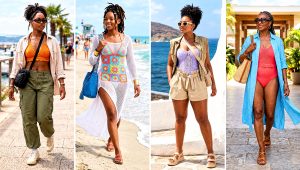 20 Black Women’s Crochet Swimwear Outfit Ideas for Pool Days
