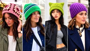 20 Bulky Crochet Beanie Outfit Ideas for Casual Winter Looks