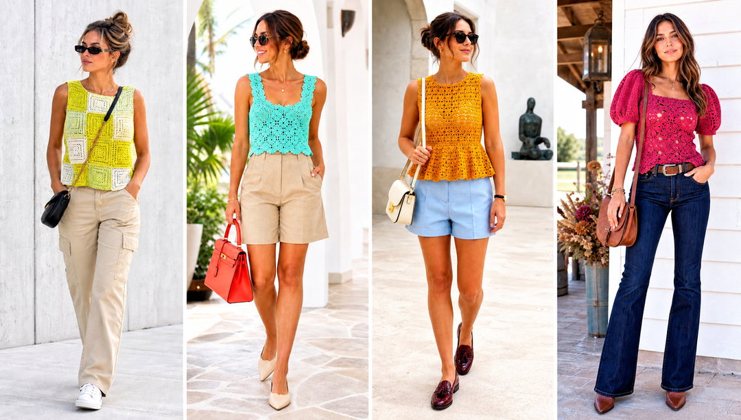 20 Buttercup Crochet Top Outfit Ideas for Sunny Weekends