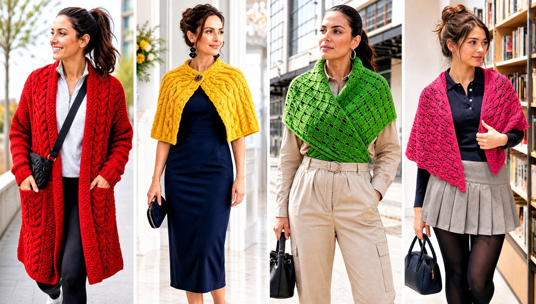 20 Celtic Crochet Shawl Outfit Ideas for Rustic Style