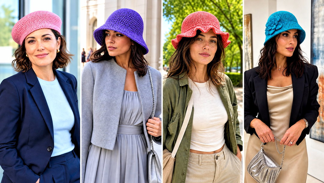 20 Cool Crochet Hat Outfit Ideas for Casual Weekends