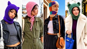 20 Crochet Balaclava Beanie Outfit Ideas for Cold Days