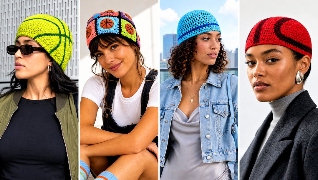 20 Crochet Basketball Hat Outfit Ideas for Game Day