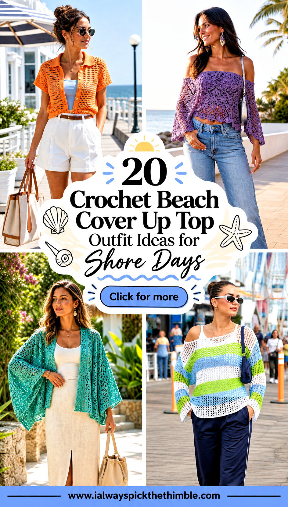 20 Crochet Beach Cover Up Top Outfit Ideas for Shore Days - 20 Crochet Beach Cover Up Top Outfit Ideas for Shore Days