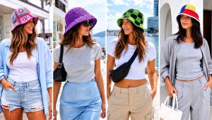 20 Crochet Beach Hat Outfit Ideas for Coastal Strolls