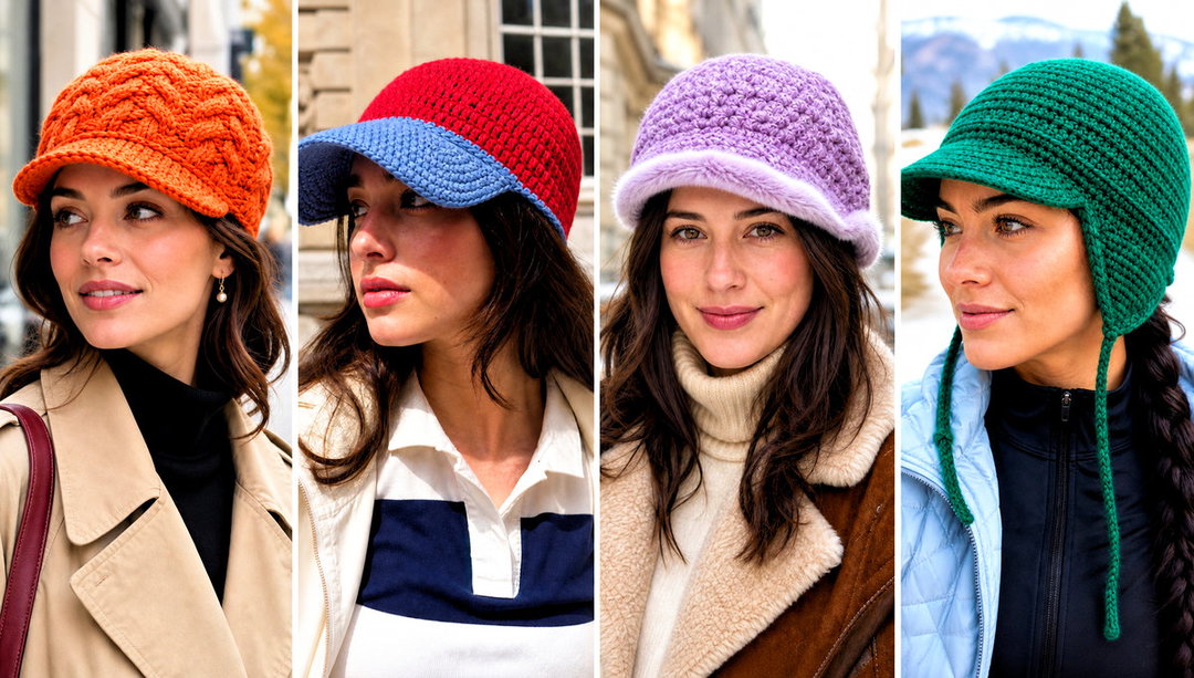 20 Crochet Beanie With Brim Outfit Ideas for Weekend Wear