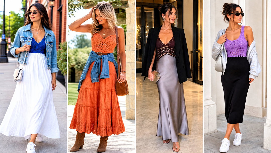 20 Crochet Bodice Dress Outfit Ideas for Summer Events