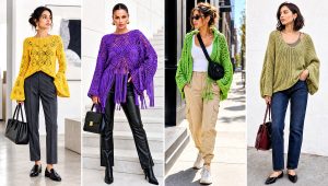 20 Crochet Boho Sweater Outfit Ideas for Soft Spring Layers