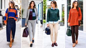 20 Crochet Boxy Sweater Outfit Ideas for Relaxed Weekends