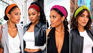20 Crochet Braid Headband Outfit Ideas for Chilly Days