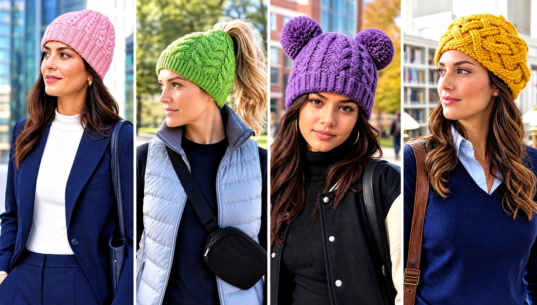 20 Crochet Cable Stitch Hat Outfit Ideas for Weekend Errands