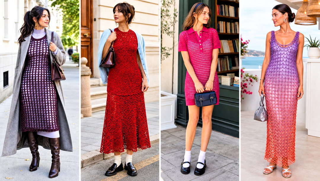 20 Crochet Chain Dress Outfit Ideas for Beach Getaways