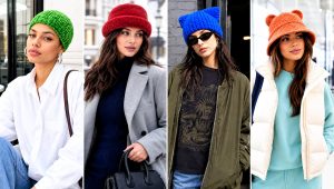 20 Crochet Chenille Hat Outfit Ideas for Winter Errands