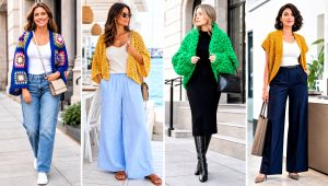 20 Crochet Cocoon Shrug Outfit Ideas for Relaxed Layers