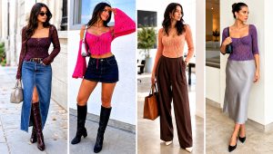 20 Crochet Corset Top with Sleeves Outfit Ideas for Evenings