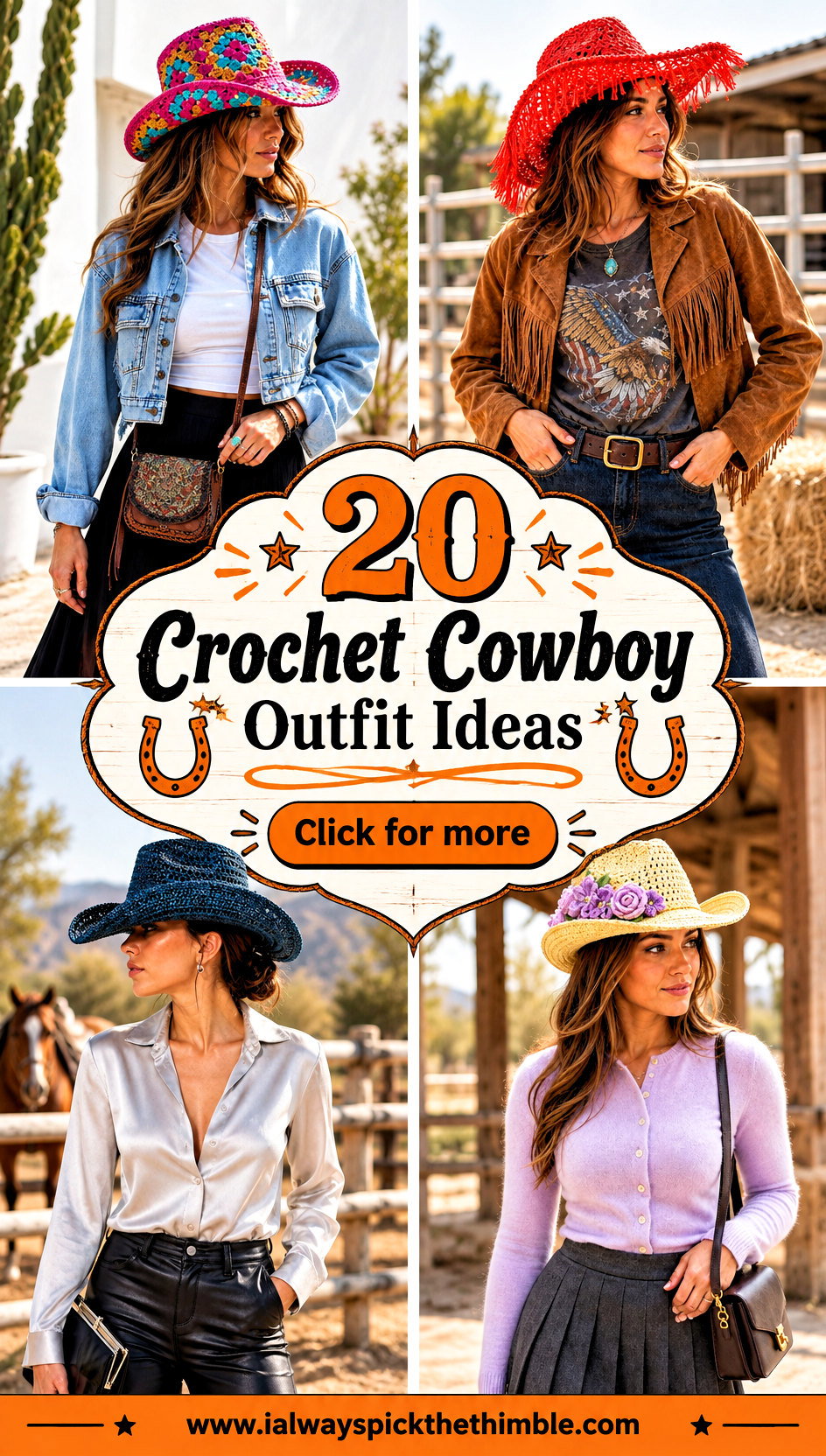 20 Crochet Cowboy Outfit Ideas for Western Weekend Style - 20 Crochet Cowboy Outfit Ideas for Western Weekend Style