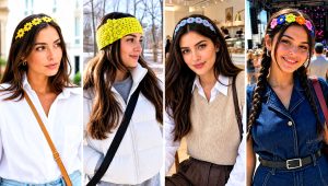 20 Crochet Daisy Headband Outfit Ideas for Spring Picnics