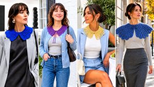 20 Crochet Doll Collar Outfit Ideas for Vintage Doll Style