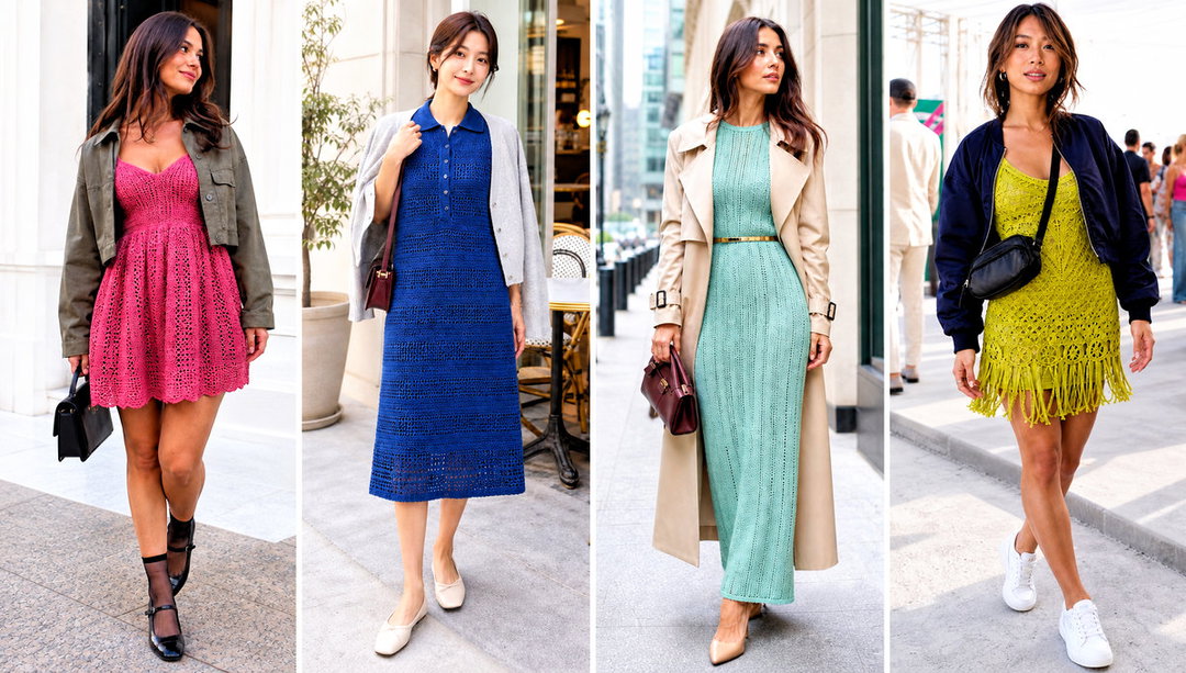 20 Crochet Dress Ideas for Laid-Back Summer Getaways