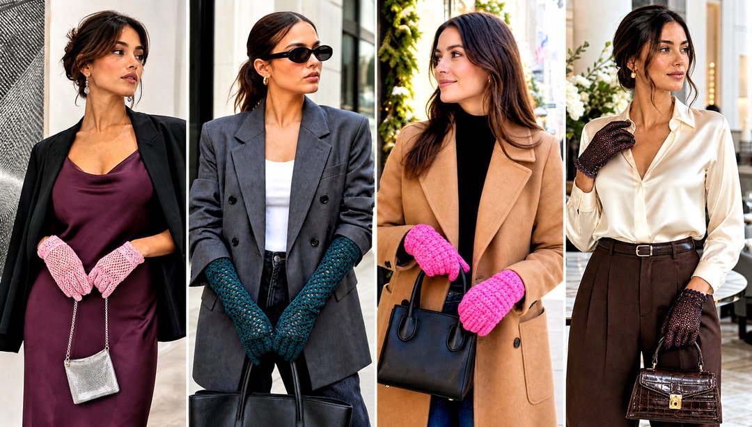 20 Crochet Driving Gloves Outfit Ideas for Cool Mornings