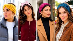 20 Crochet Ear Headband Outfit Ideas for Sporty Layers
