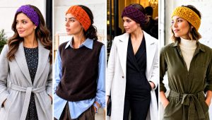 20 Crochet Ear Warmer Headband Outfit Ideas for Winter