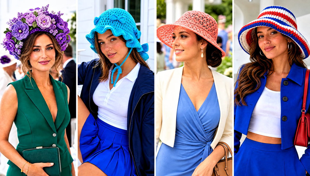 20 Crochet Easter Bonnet Outfit Ideas for Spring Sundays