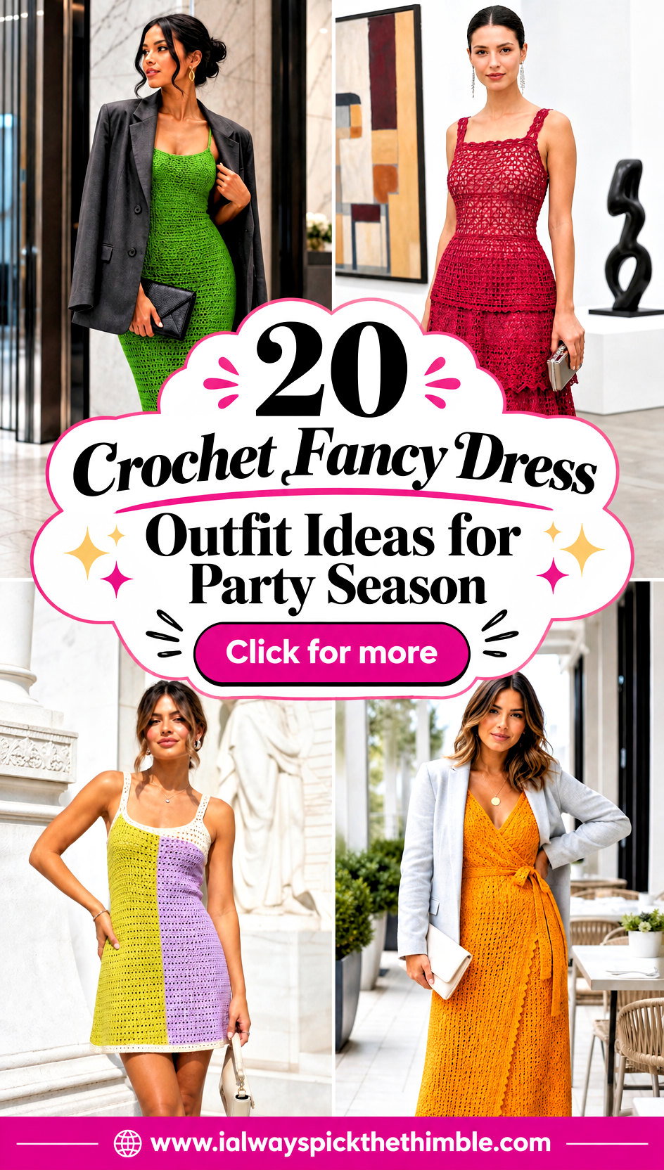 20 Crochet Fancy Dress Outfit Ideas for Party Season - 20 Crochet Fancy Dress Outfit Ideas for Party Season